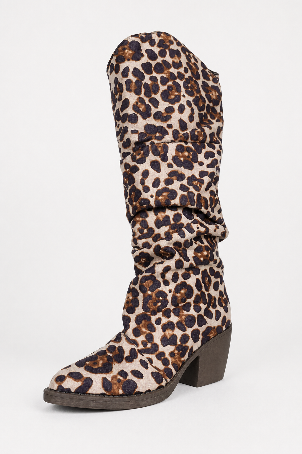 Bottes Santiags Fronsées Léopard – Image 5