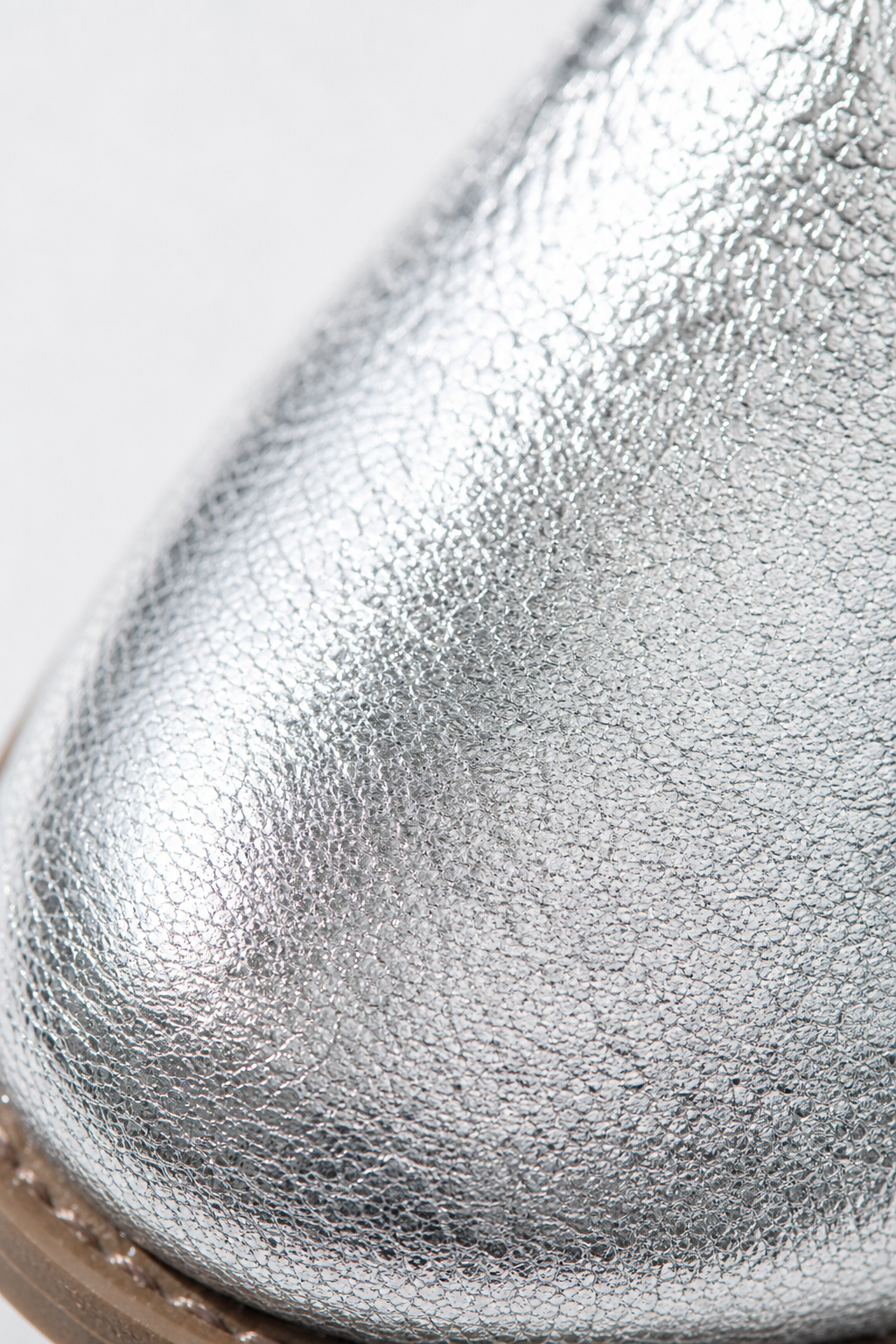 Bottines Argentées à Franges de Paillettes et Talon Carré – Image 6
