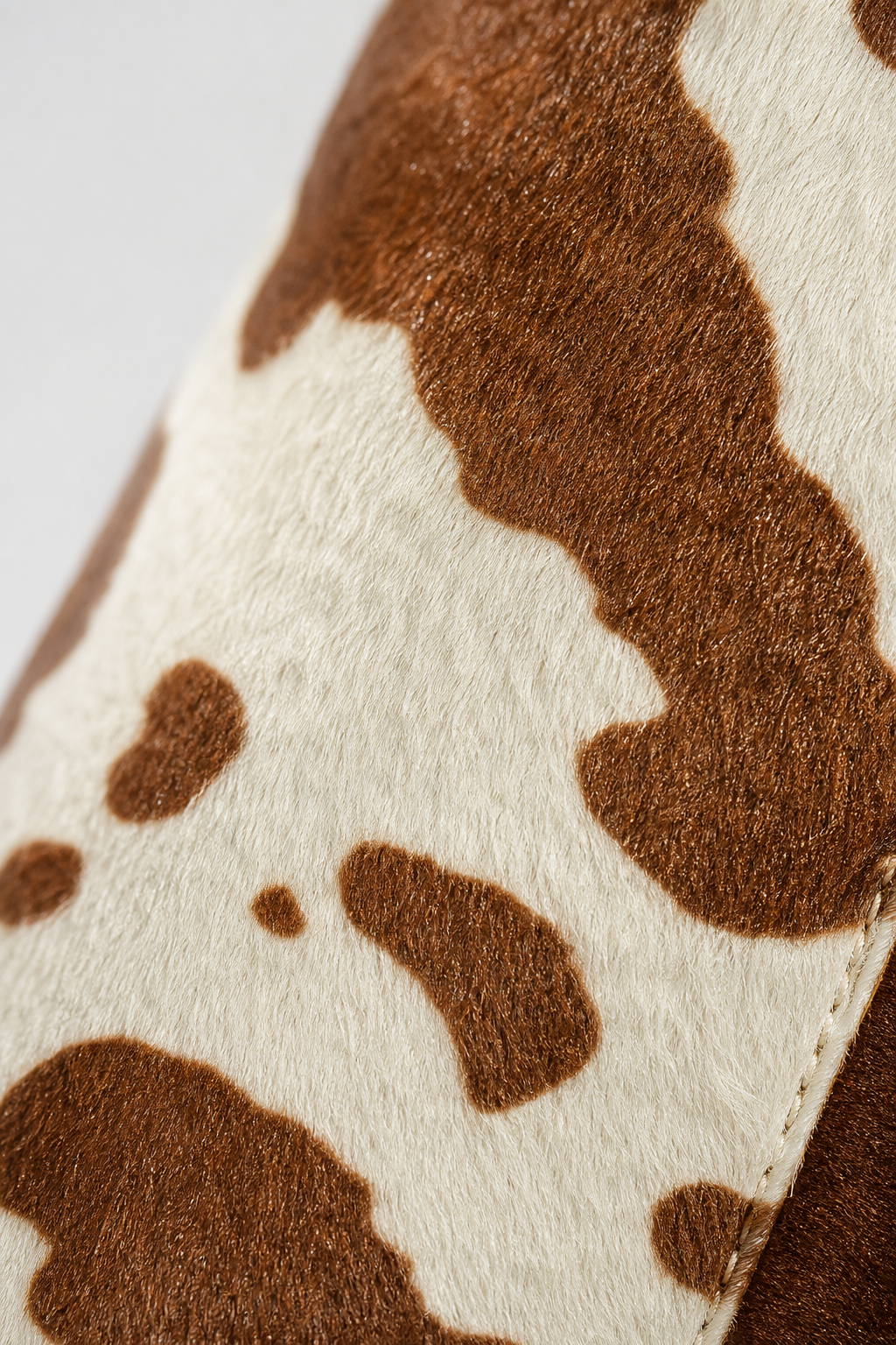 Santiags pour Enfant à Motif Vache Marron et Crème avec Zip – Image 6