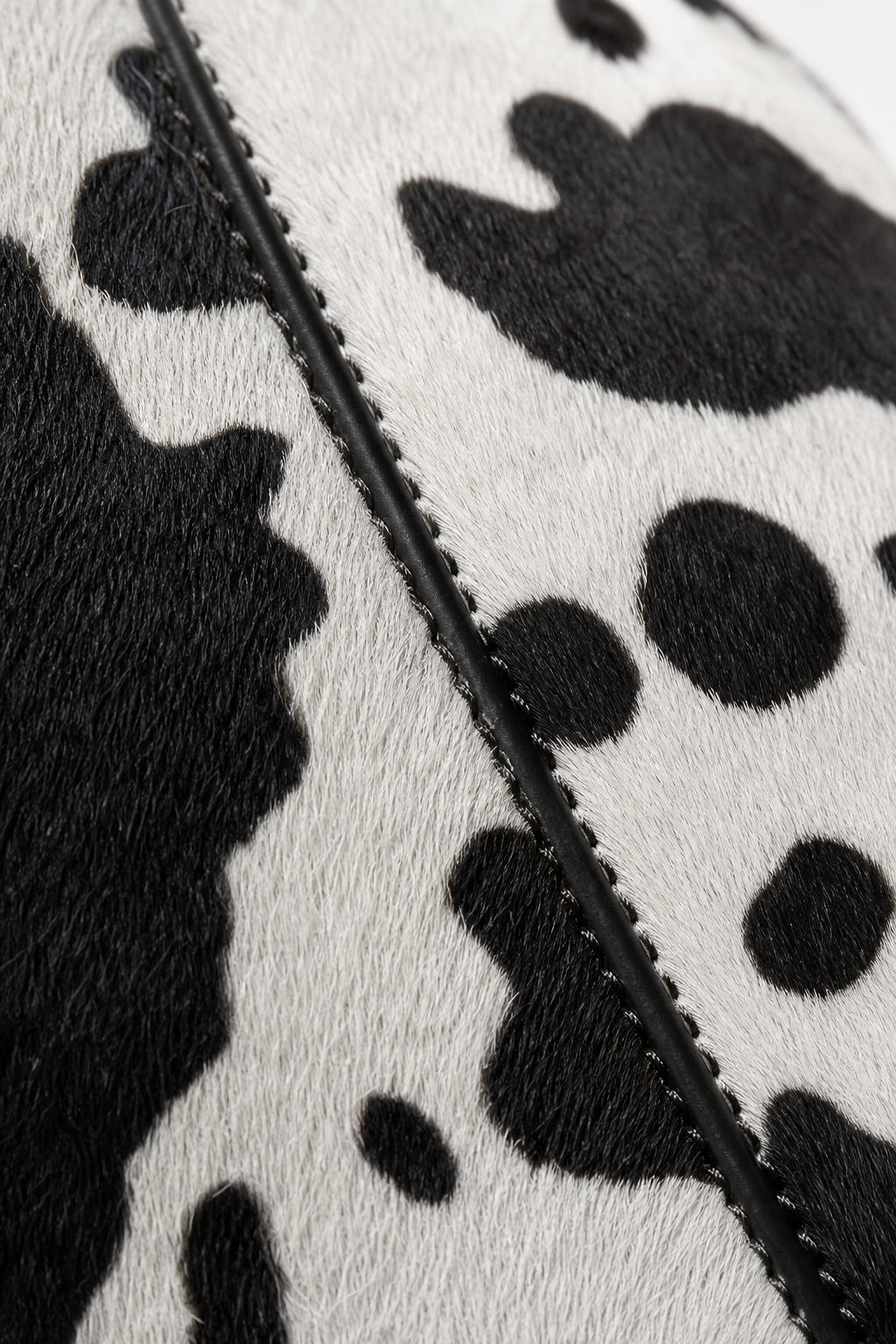 Bottes Santiags pour Enfant à Motif Vache Noir et Blanc – Image 6