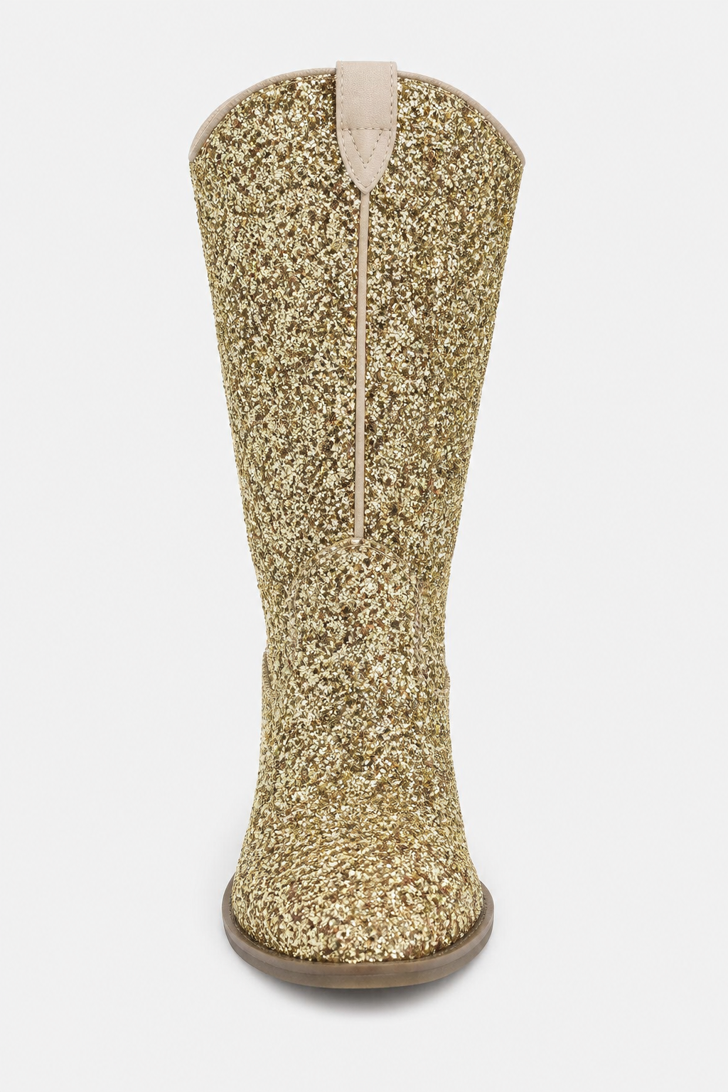 Santiags pour Enfant Dorées à Paillettes – Image 4