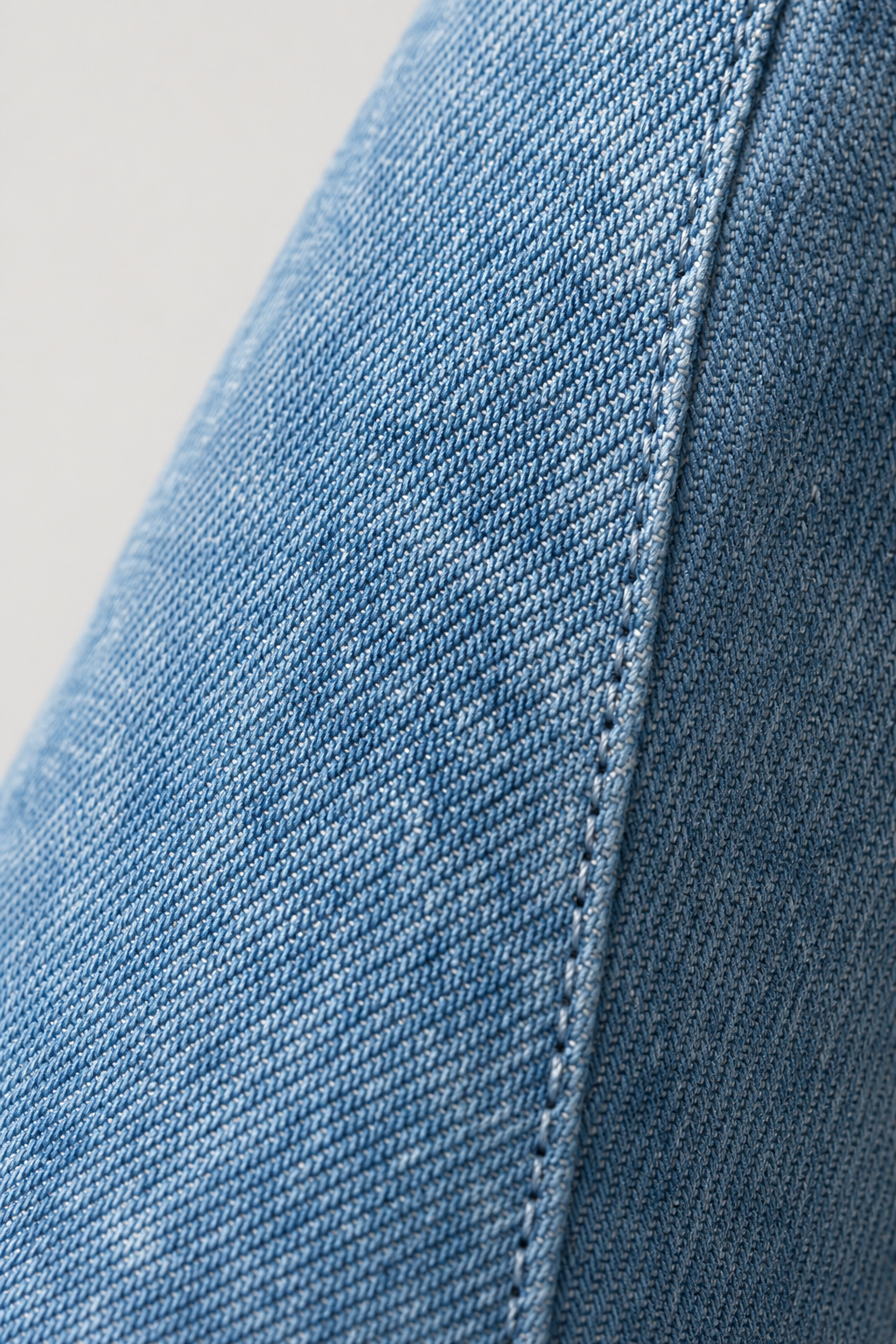 Bottes Santiags en Jean Bleu Lavé à Talon Compensé – Image 6
