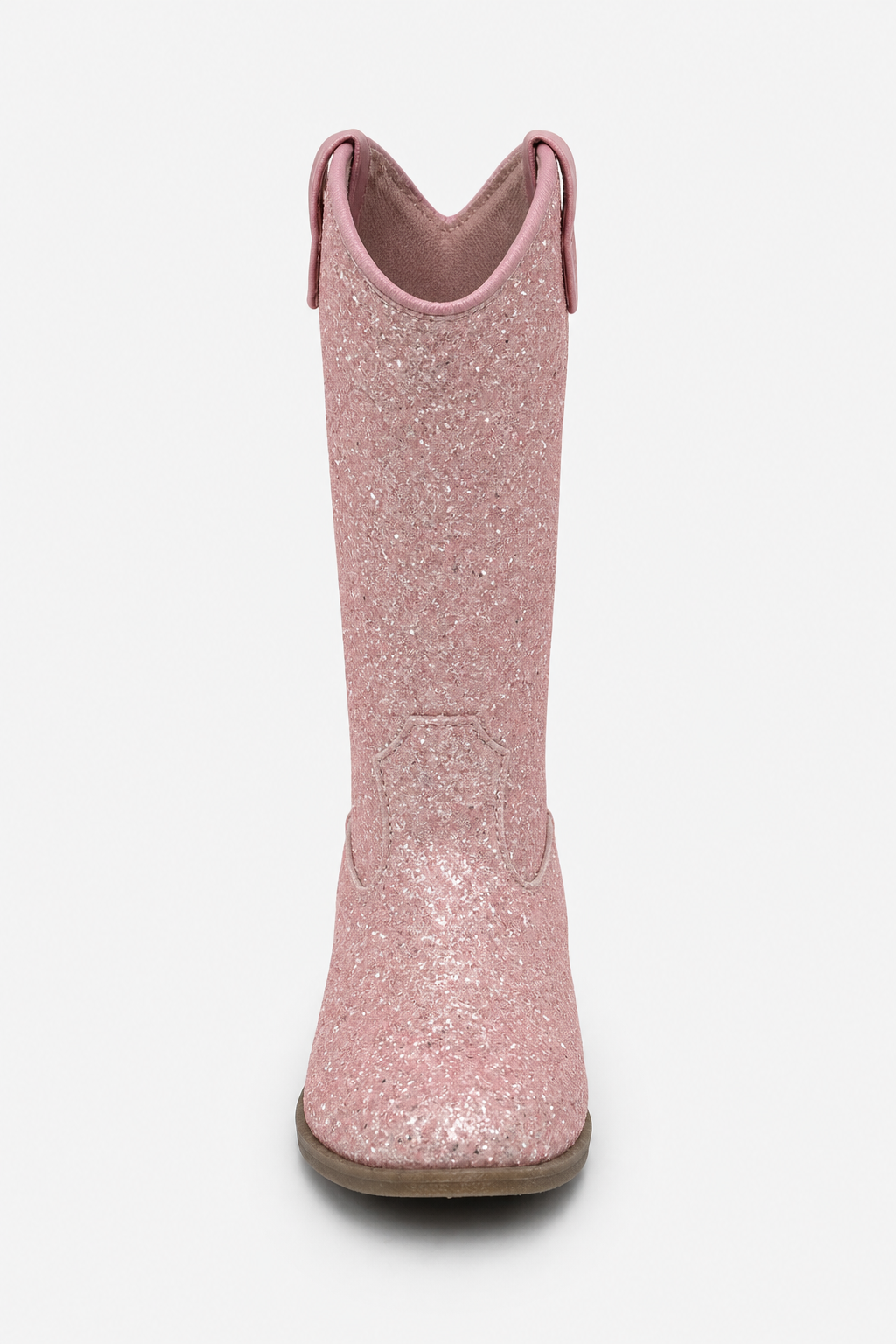 Bottes Santiags Enfant Roses Pailletées – Image 4